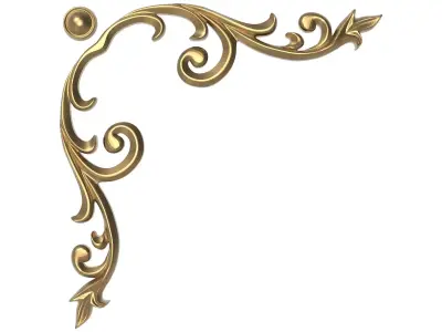  decorative pattern ready for 3D printing 3D model 323