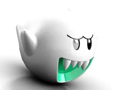 Boo Mario bros Free 3D model