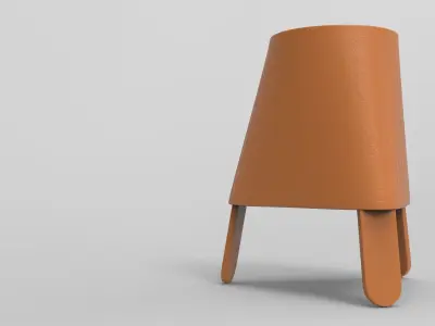 Humma Storage Box Low-poly 3D model