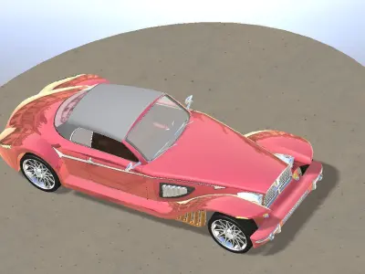 Classica  sports car 3D model