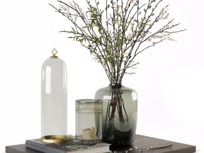 Decorative set w8 3D model