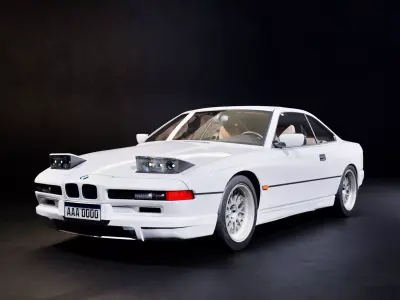 B M W 850 CSi 3D model