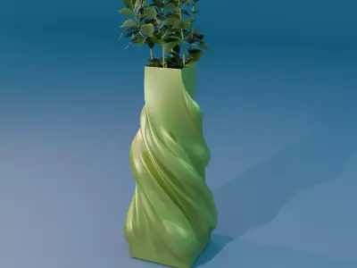 Flover vase Free 3D print model