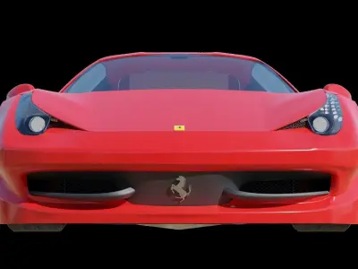 Ferrari 458 Italia 3D model 3D model