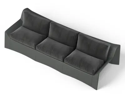 Bugatti Chiron Sofa 3D model