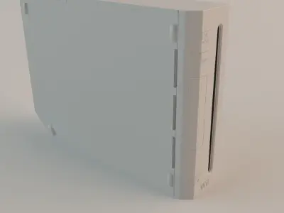 Nintendo Wii 3D model