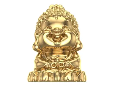 Baby Buddha 3D print model