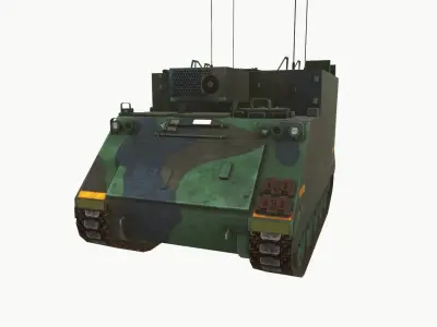 M577 CPC Low-poly 3D model