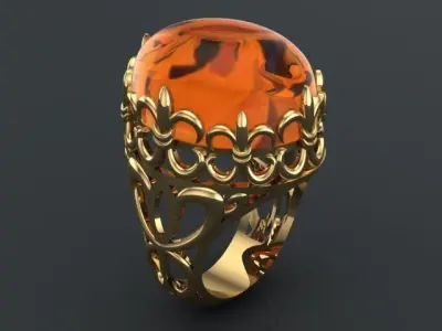 opal fence 3D print model