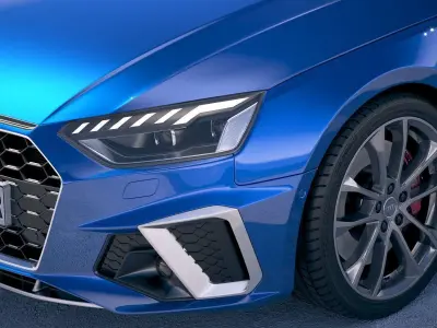 Audi S4 Sedan 2020 3D model