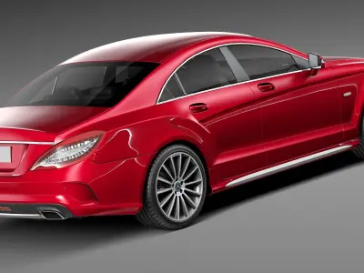 Mercedes-Benz CLS 2015 3D model