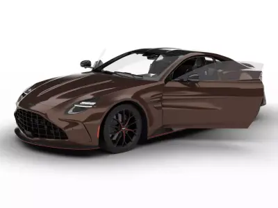 Aston Martin Vantage S 2026 HQ 3d model 3D model