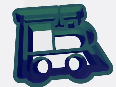 SET 10 KEYCHAINS 3D print models car gear train 3D print model