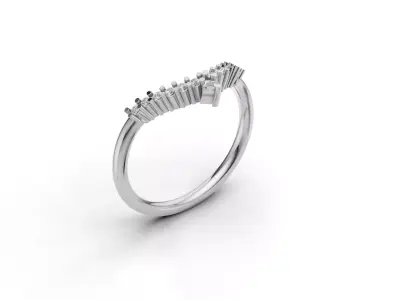 ring woman  3D print model 120
