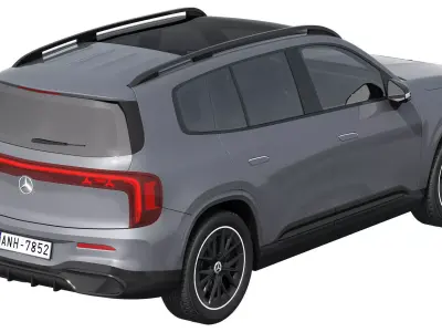 Mercedes-Benz GLB EQ AMG-Line 2027 3D model