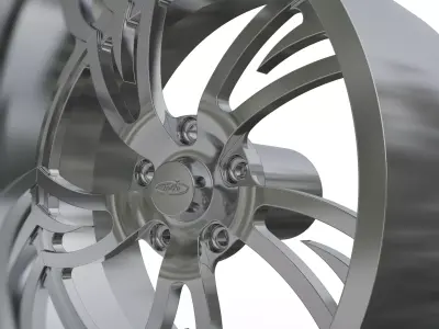 INTRO Valley WHEEL 3D PRINT MODEL 3D print model