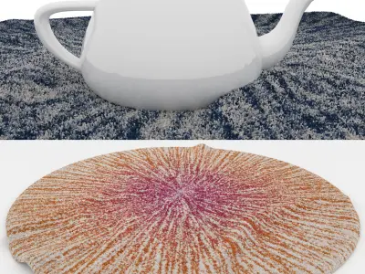 Rugs No 65 Low-poly 3D model