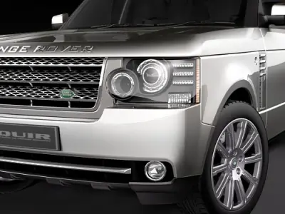 Range Rover 2013 3D model