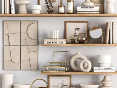 Decorative set-04 3D model