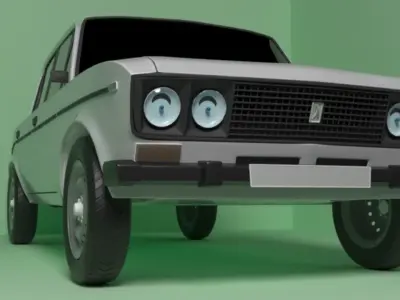 LADA 2006 3D model