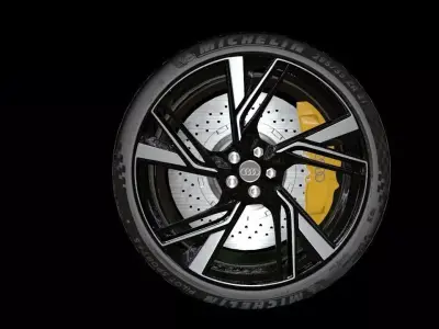 RS3 Wheel 3D model
