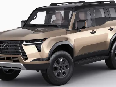 Lexus GX 2024 3D model