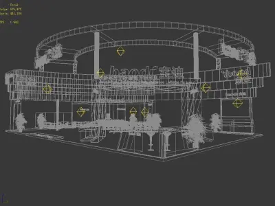 Exhibition - Area - 18X12-3DMAX2012-03 3D model