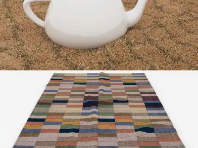 Rugs No 184 Low-poly 3D model