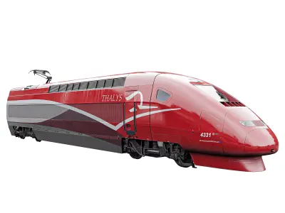 TGV PBKA THALYS-HEAD 3D model