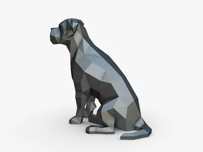 Cane Corso dog 3D print model