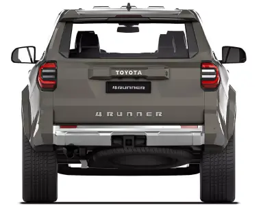 Toyota 4Runner 2025 3D model
