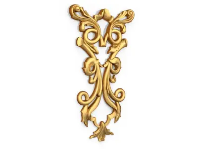 Classic decor ornament 130 3D model