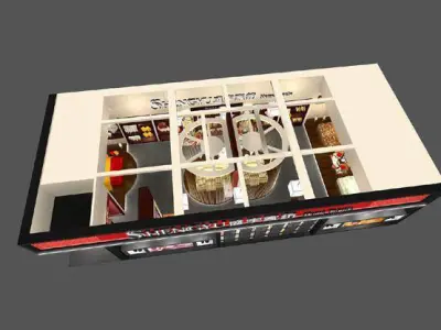 Exhibition - Area - 18X8-3DMAX2009-09 3D model