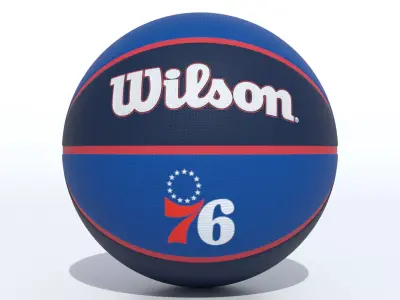 Wilson Philadelphia 76ers Basketball  3D model
