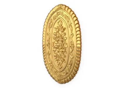 Classic decor ornament 57 3D print model