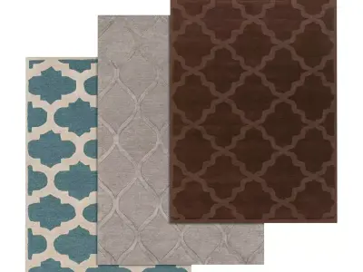Rug Set 621 3D model