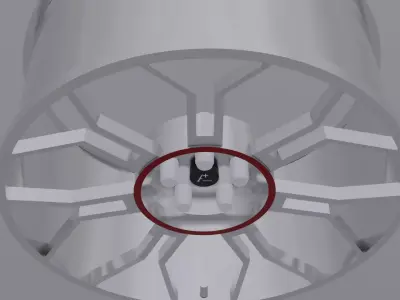 A plus F7-R Low-poly 3D model