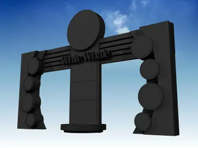 Fair Gate exhibition Event a384d 3D model