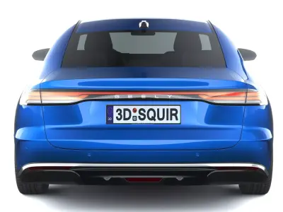 Geely Galaxy Starshine 6 2026 3D model