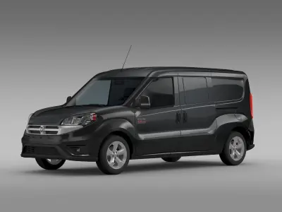 Ram ProMaster City Tradesman SLT Cargo Van 2017 3D model