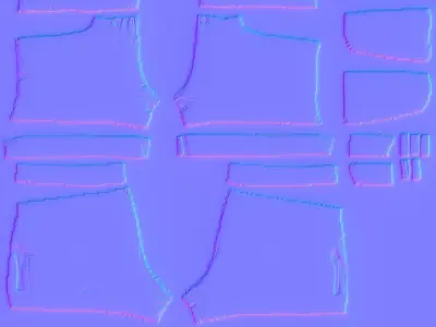 Detailed Swinsuit PBR 4k Low-poly 3D model