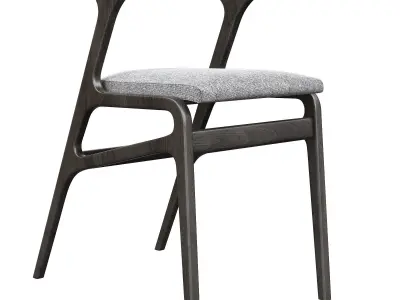 mobilfresno kira chair 3d model Low-poly 3D model