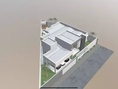3d model mansion 3D model