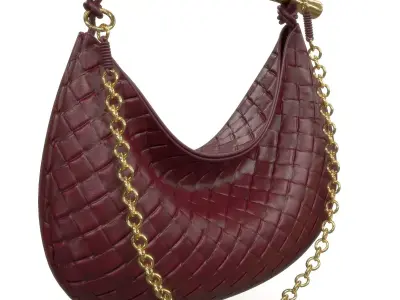 Bottega Veneta Sardine Chain Bag Low-poly 3D model
