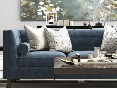 Gibson sofa  Boutique  GOYA  Kenzo EDGE 3D model