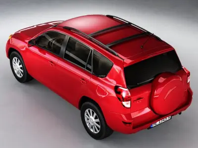 Toyota RAV4 SUV 3D model