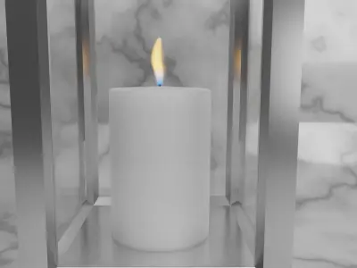 decorative lantern 3D model