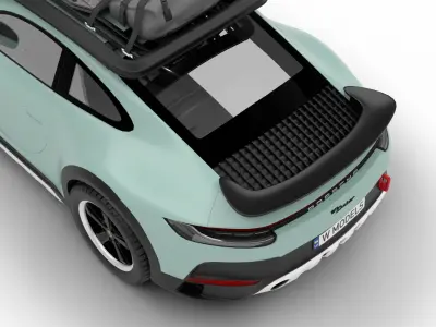 Porsche 911 Dakar 2023 3d model  3D model
