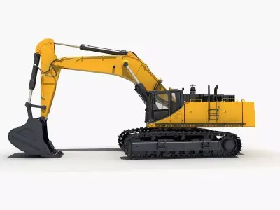 Excavator 3D model