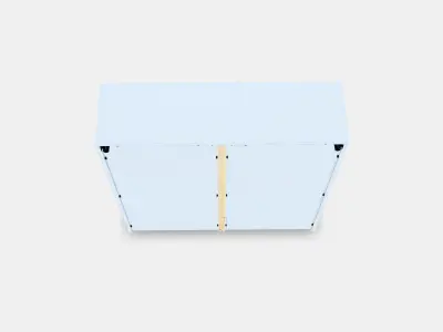 HAVSTA Glass-door cabinet 5 3D model